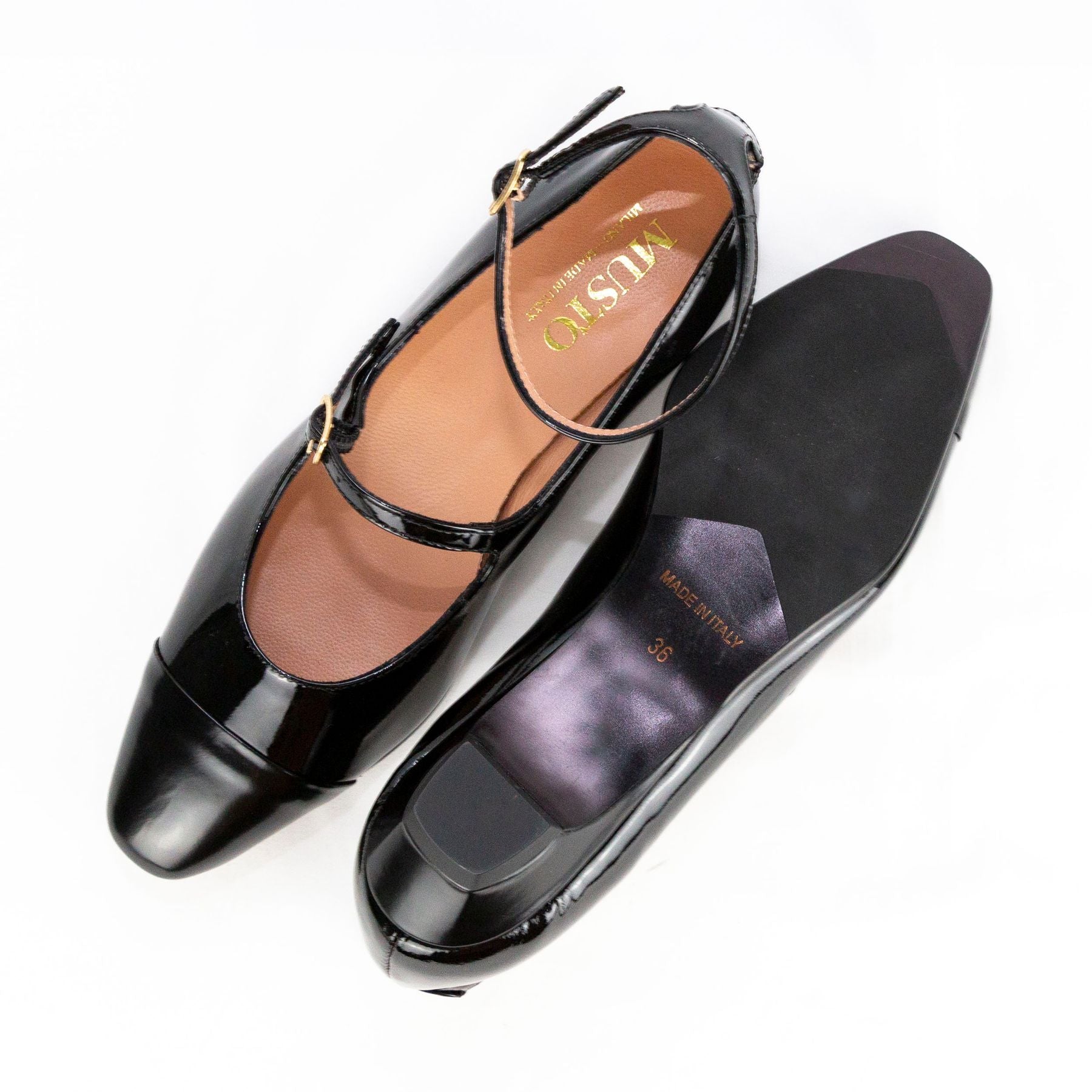 MUSTO Ballerine vernice+pelle FLAVIA D6601 - M - Musto Calzature srl