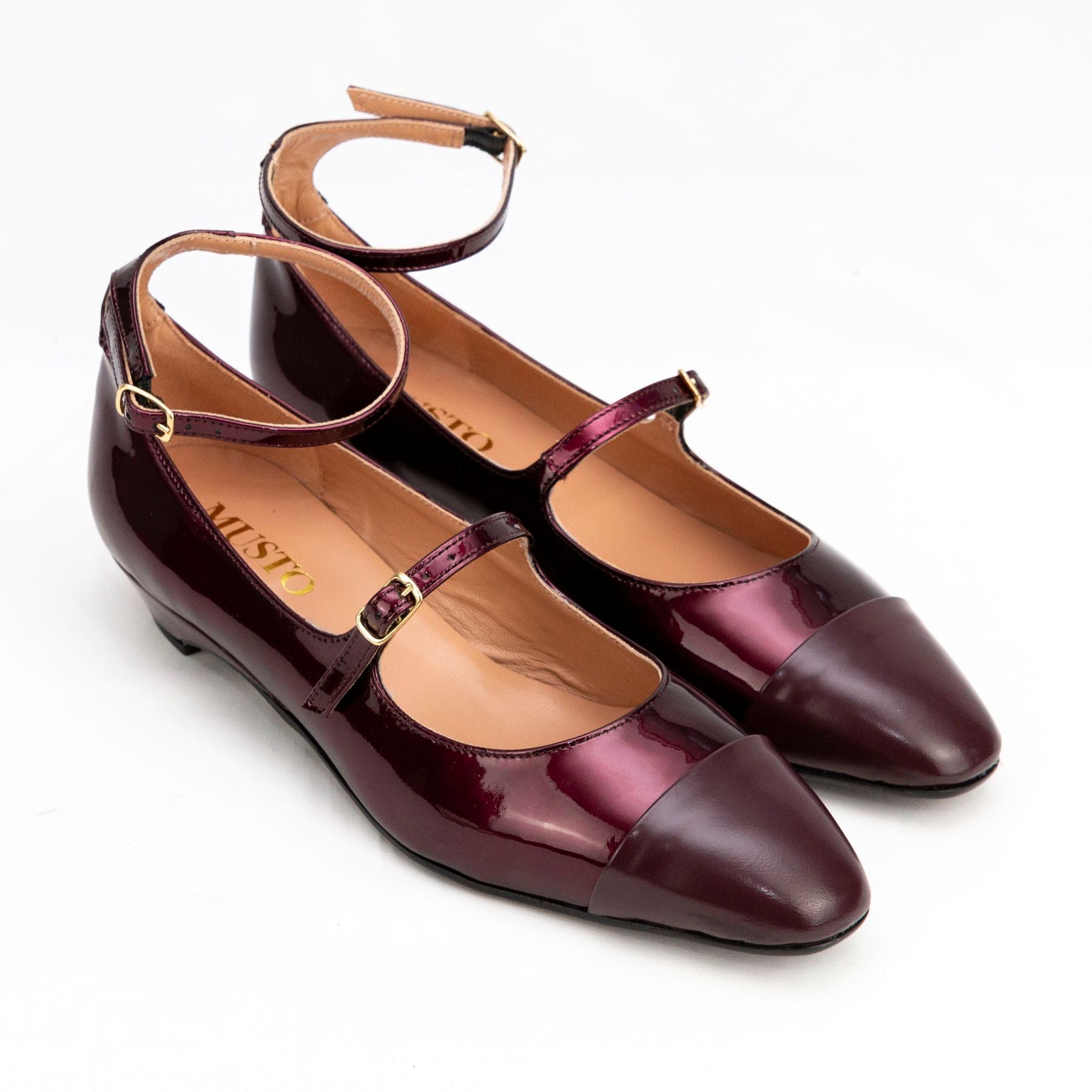 MUSTO Ballerine vernice+pelle FLAVIA D6601 - M - Musto Calzature srl