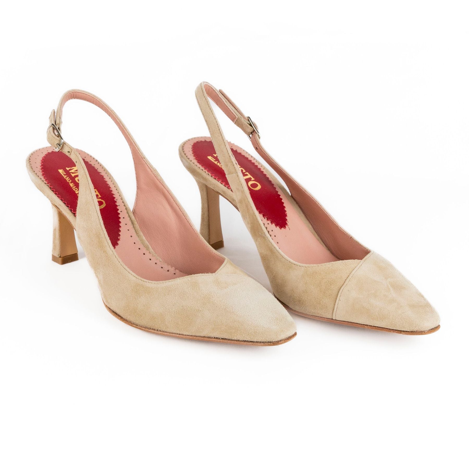 MUSTO Dècolletè tacco alto Camoscio BDH33 - Musto Calzature srl