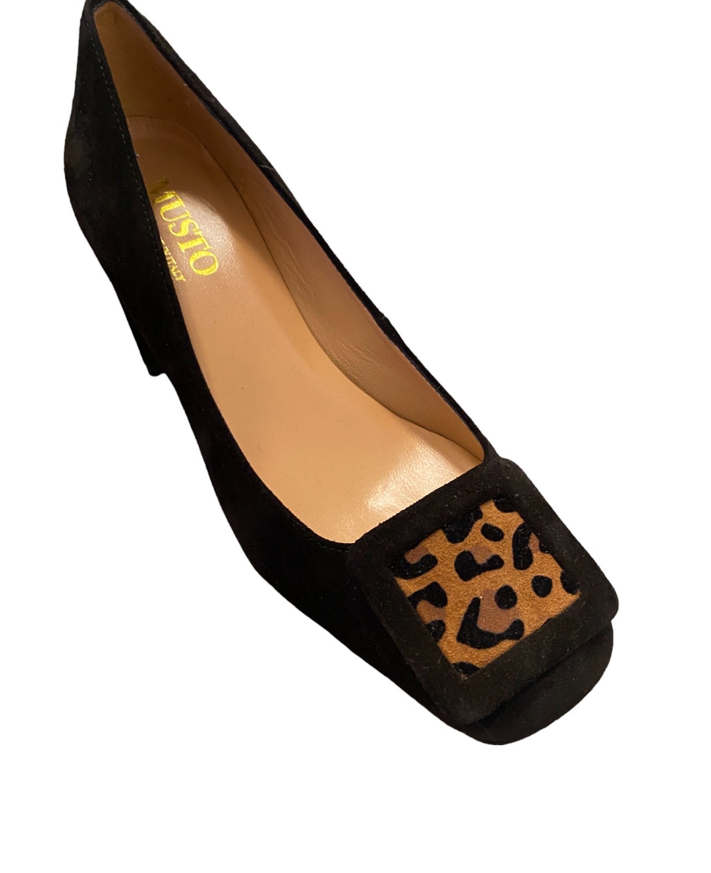 MUSTO Decolletè tacco basso Camoscio ADA A2407 - 716 - M cam - Musto Calzature srl