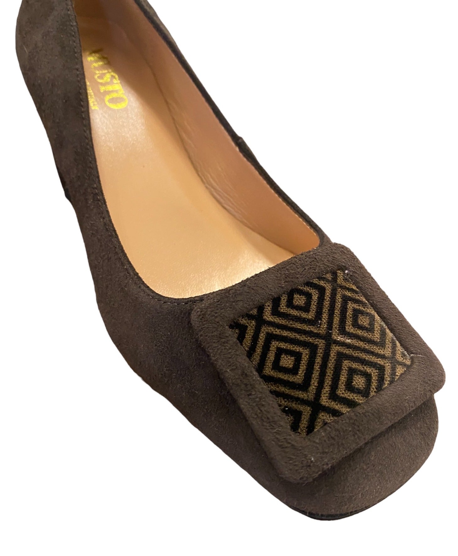 MUSTO Decolletè tacco basso Camoscio ADA A2407 - 716 - M cam - Musto Calzature srl