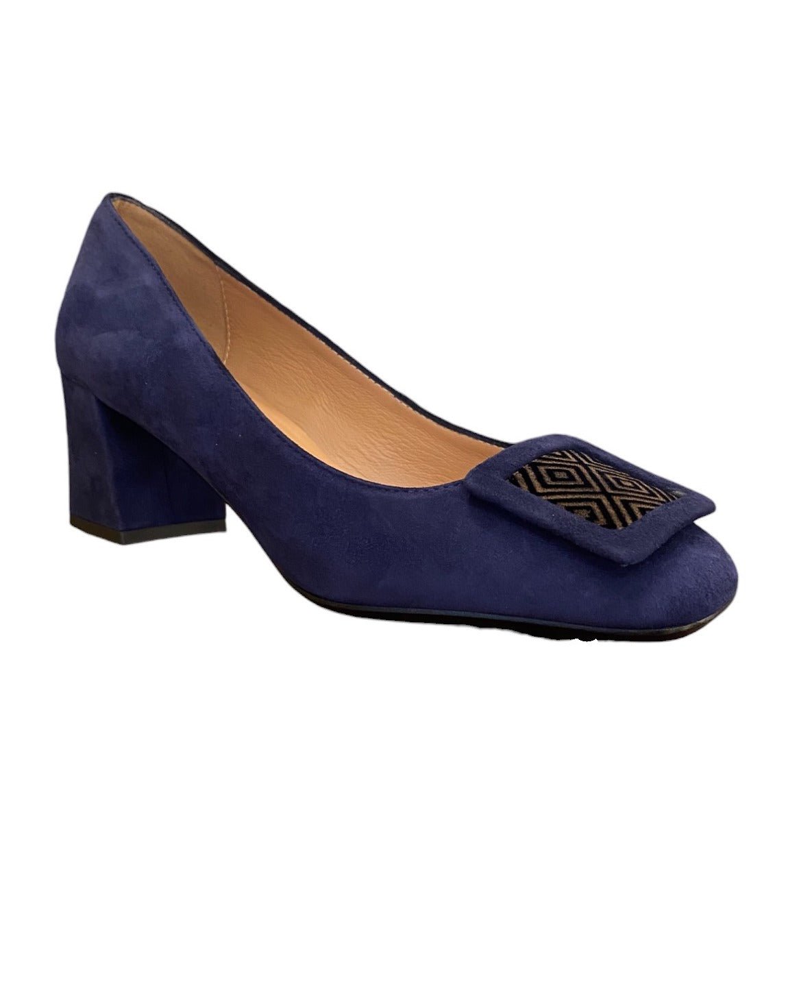 MUSTO Decolletè tacco basso Camoscio ADA A2407 - 716 - M cam - Musto Calzature srl