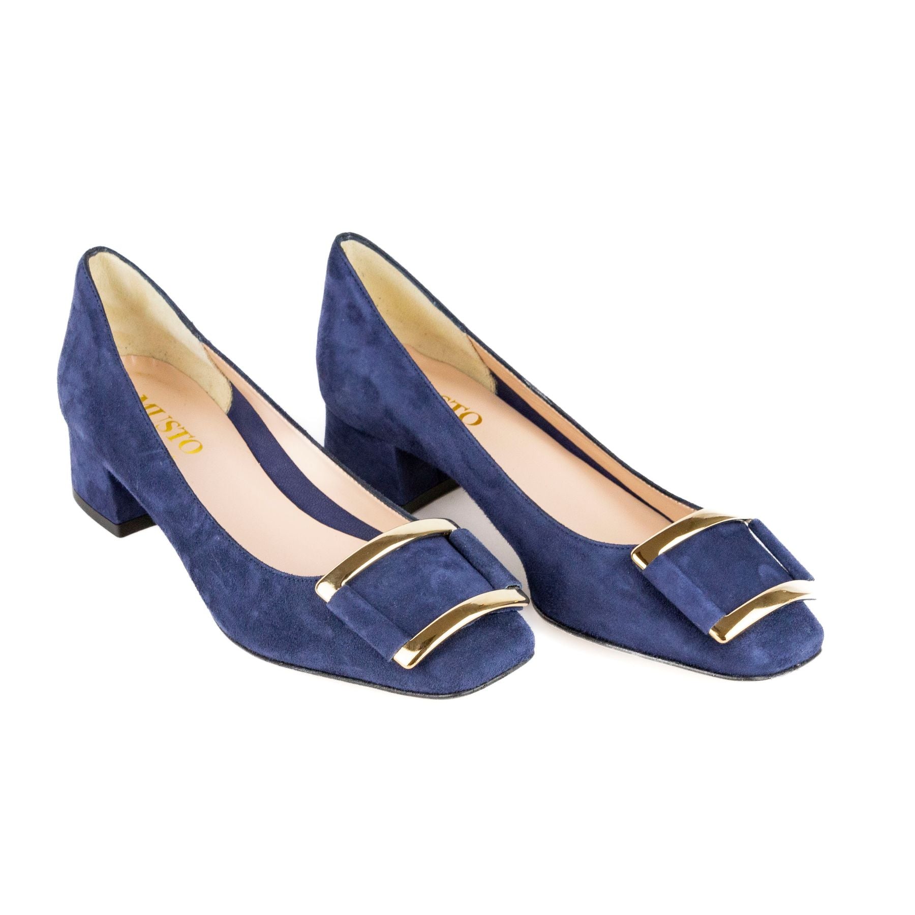 MUSTO Decolletè tacco basso Camoscio ALDA A611 - SF - 31 - Musto Calzature srl