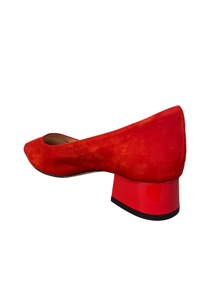 MUSTO Decolletè tacco basso Camoscio GAIA TA A611TA - SF - Musto Calzature srl