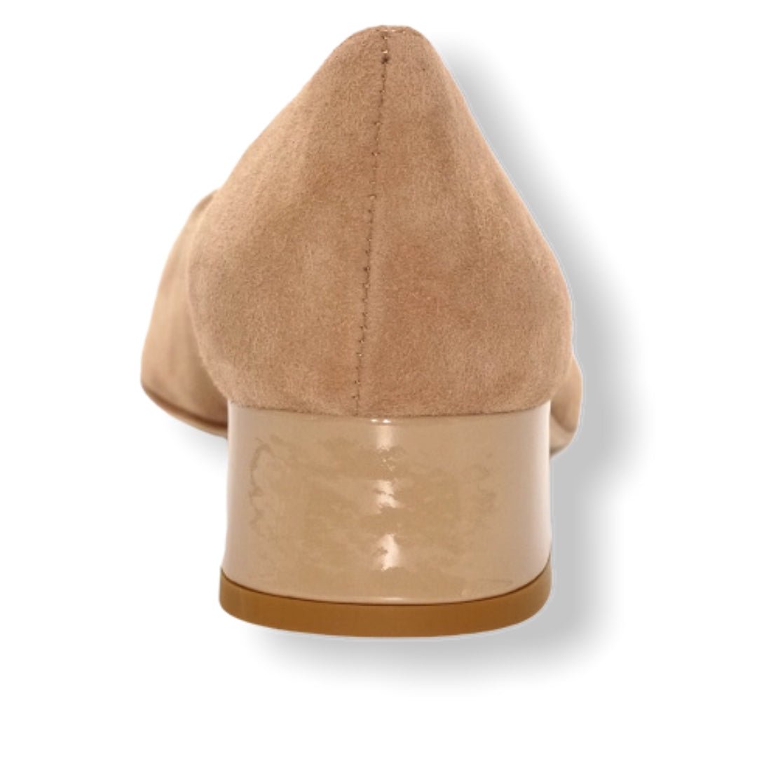 MUSTO Decolletè tacco basso Camoscio GAIA TA A611TA - SF - Musto Calzature srl