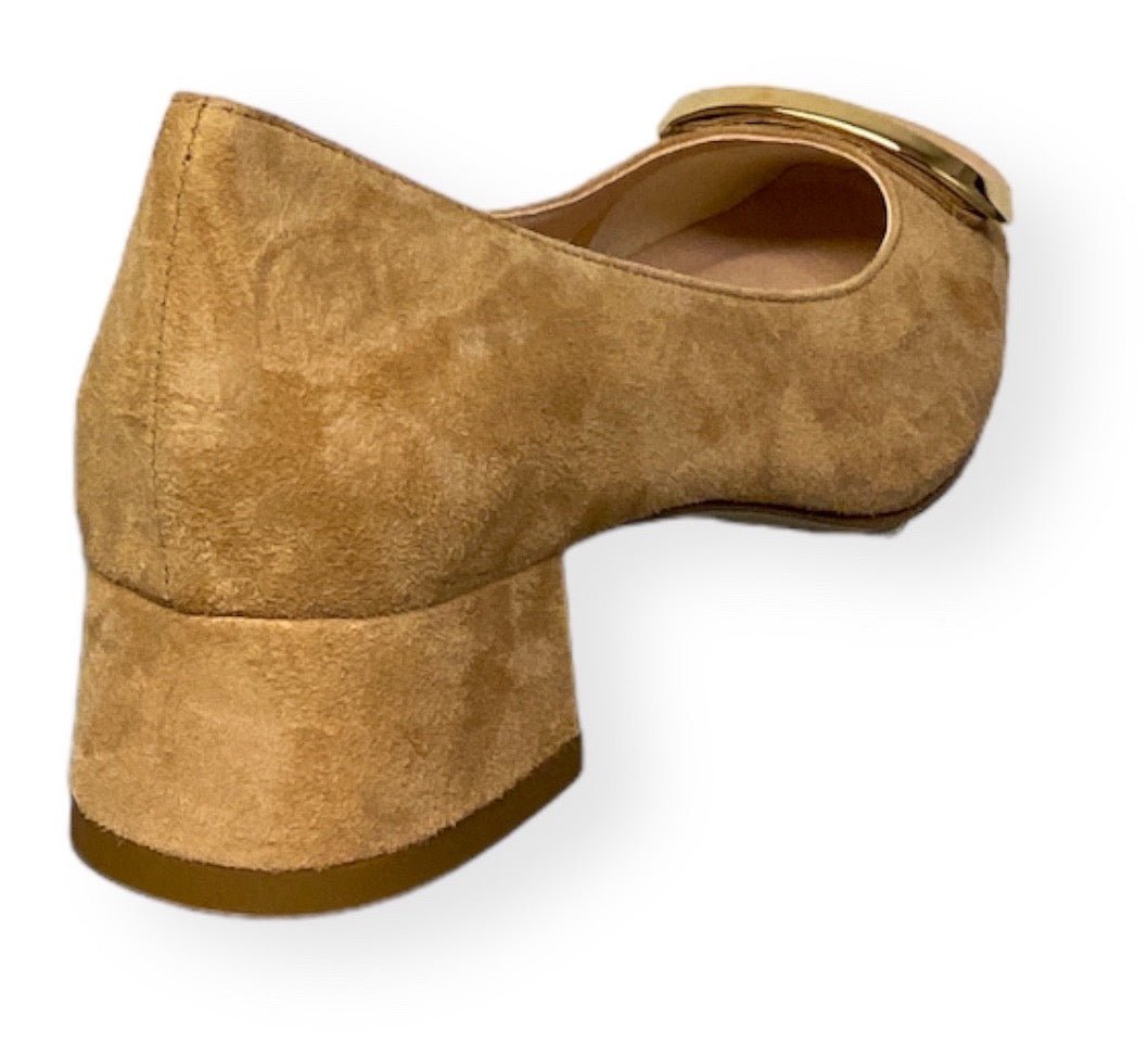 MUSTO Decolletè tacco basso Camoscio GILDA A611 - SF - 426 - Musto Calzature srl