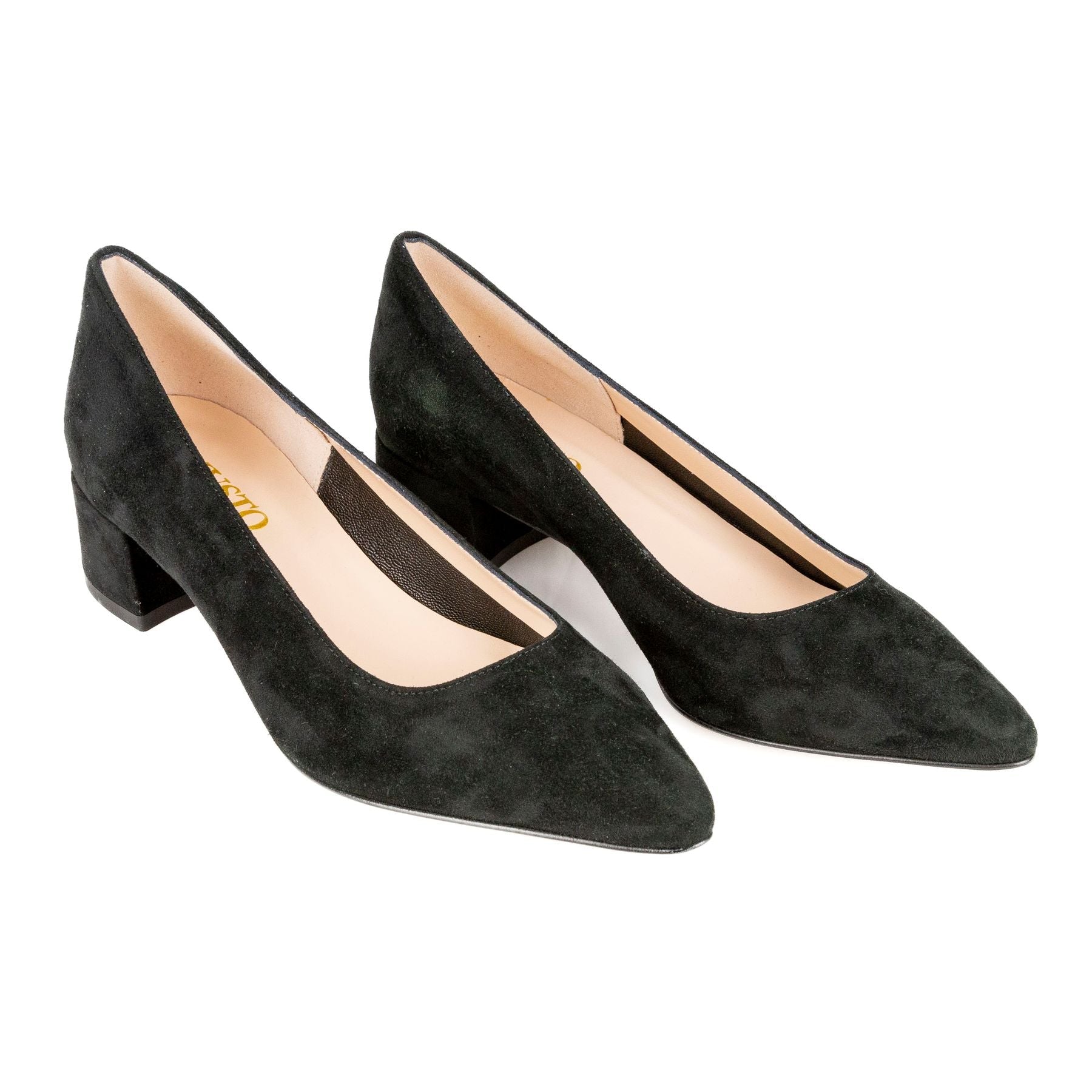 MUSTO Decolletè tacco basso Camoscio LEDA E522 - SF - Musto Calzature srl