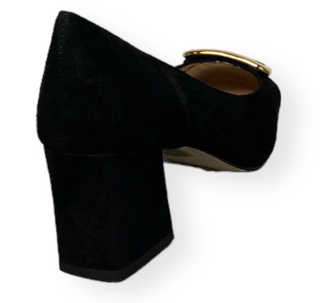 MUSTO Decolletè tacco basso Camoscio LIA A2407 - SF - 427 - Musto Calzature srl