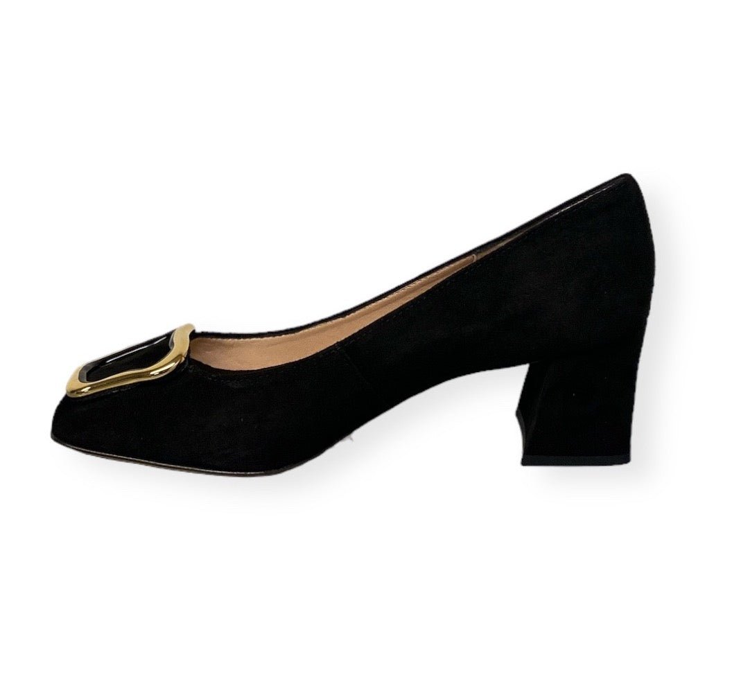 MUSTO Decolletè tacco basso Camoscio LIA A2407 - SF - 427 - Musto Calzature srl