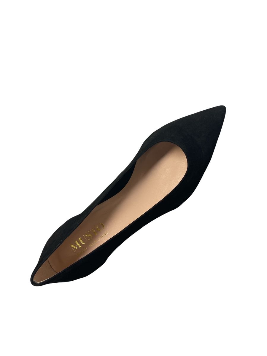 MUSTO Decolletè tacco basso Camoscio R4200 - SF - Musto Calzature srl