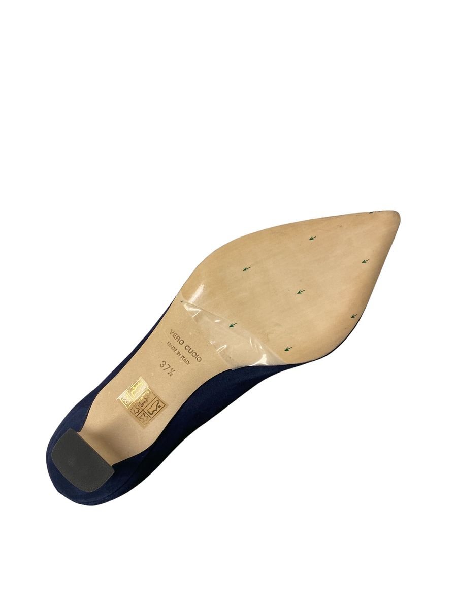 MUSTO Decolletè tacco basso Camoscio R4200 - SF - Musto Calzature srl