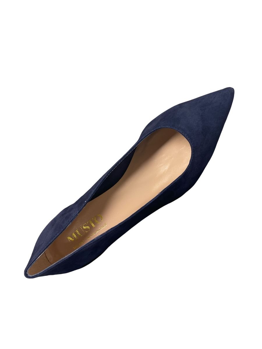 MUSTO Decolletè tacco basso Camoscio R4200 - SF - Musto Calzature srl