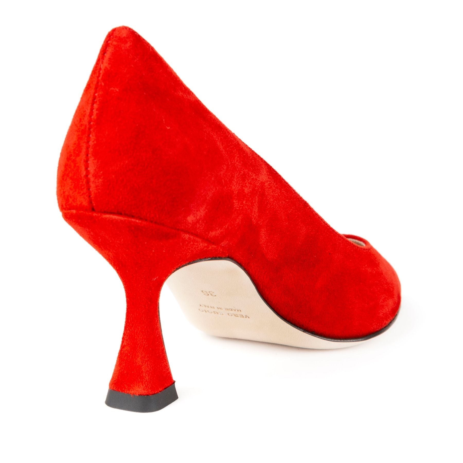 MUSTO Decolletè tacco basso Camoscio R4600N - SF - Musto Calzature srl