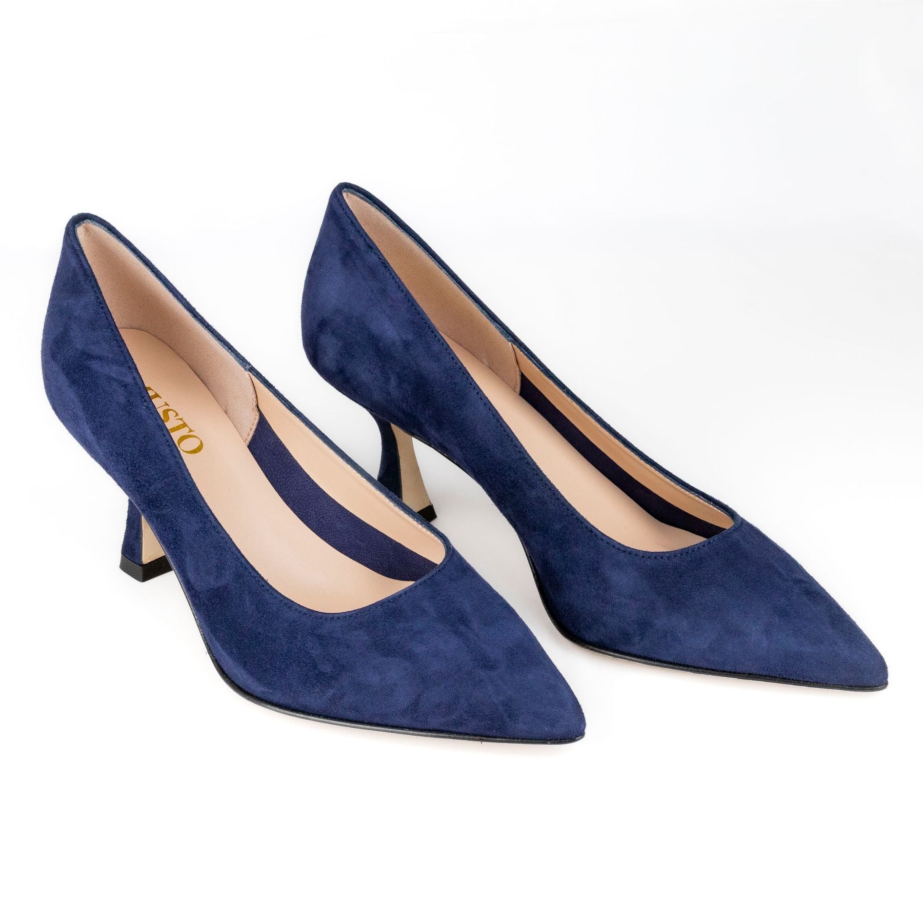 MUSTO Decolletè tacco basso Camoscio R4600N - SF - Musto Calzature srl