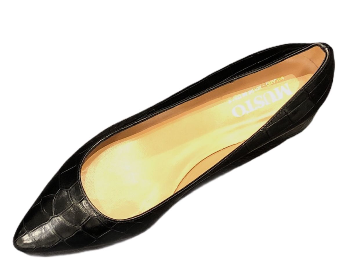 MUSTO Decolletè tacco basso COCCO STAMPATO LINA E522 - M - Musto Calzature srl