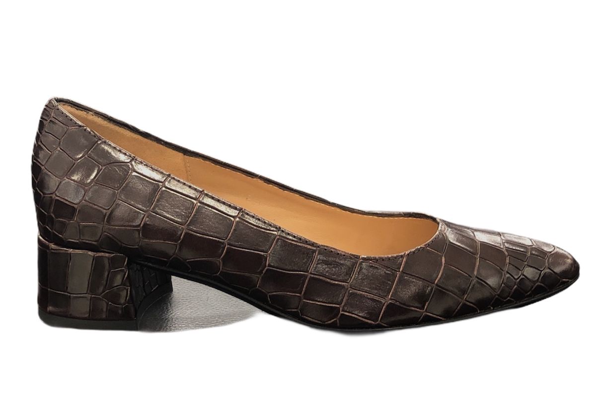 MUSTO Decolletè tacco basso COCCO STAMPATO LINA E522 - M - Musto Calzature srl