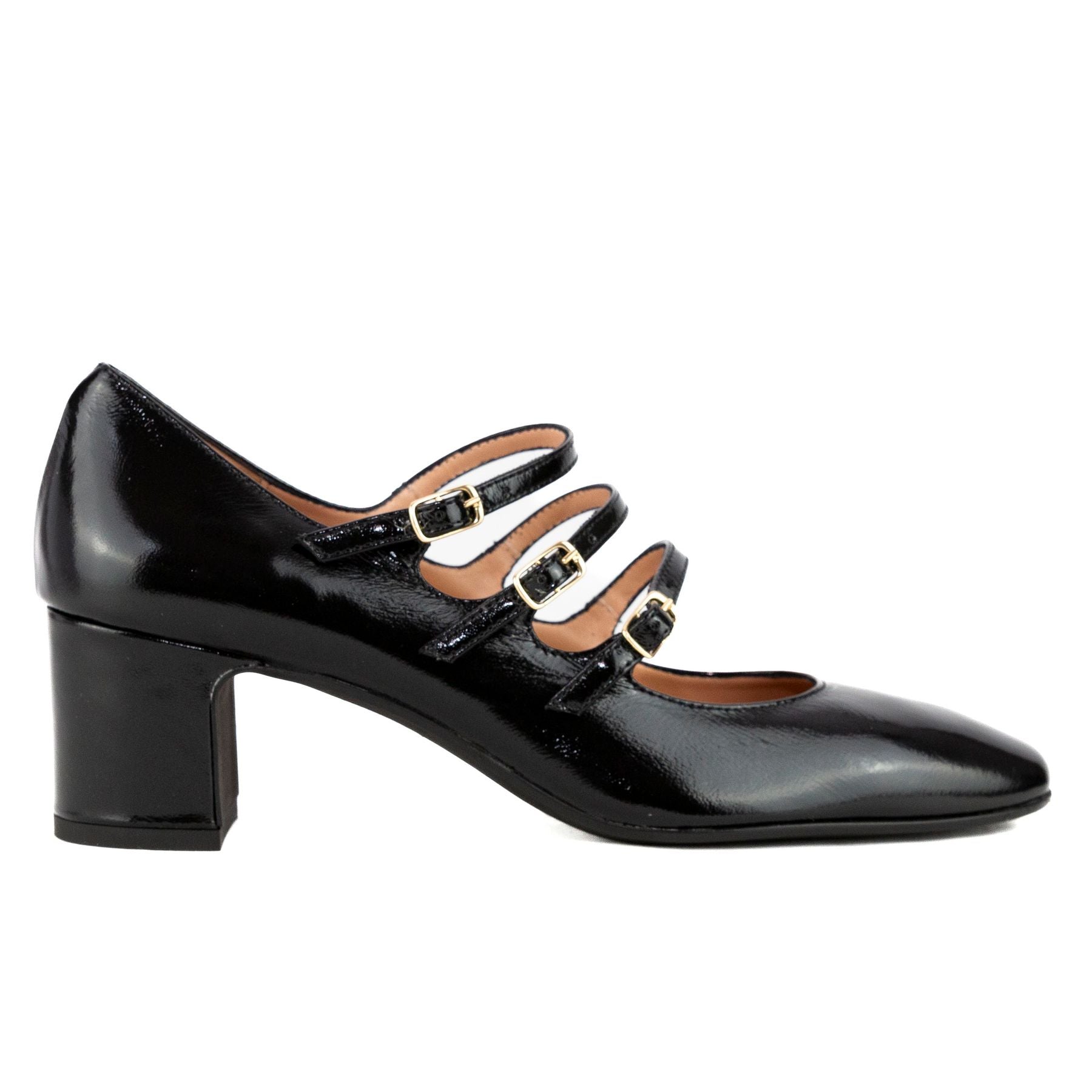 MUSTO Decolletè tacco basso PELLE LUCIDA MARTA B3505 - M - Musto Calzature srl