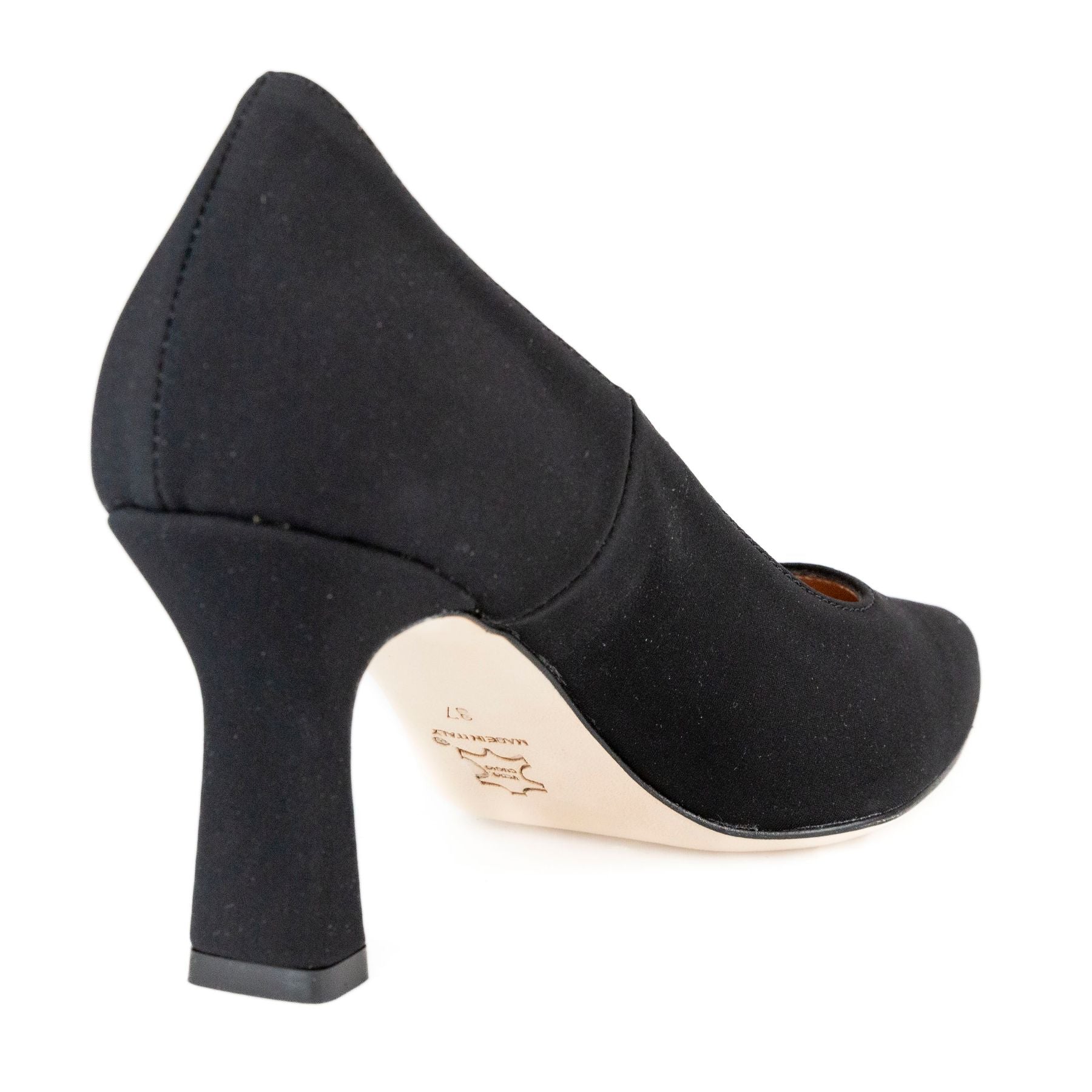 MUSTO Decolletè scarpa con tacco in tessuto Made in Italy Elara 9625 - Musto Calzature srl