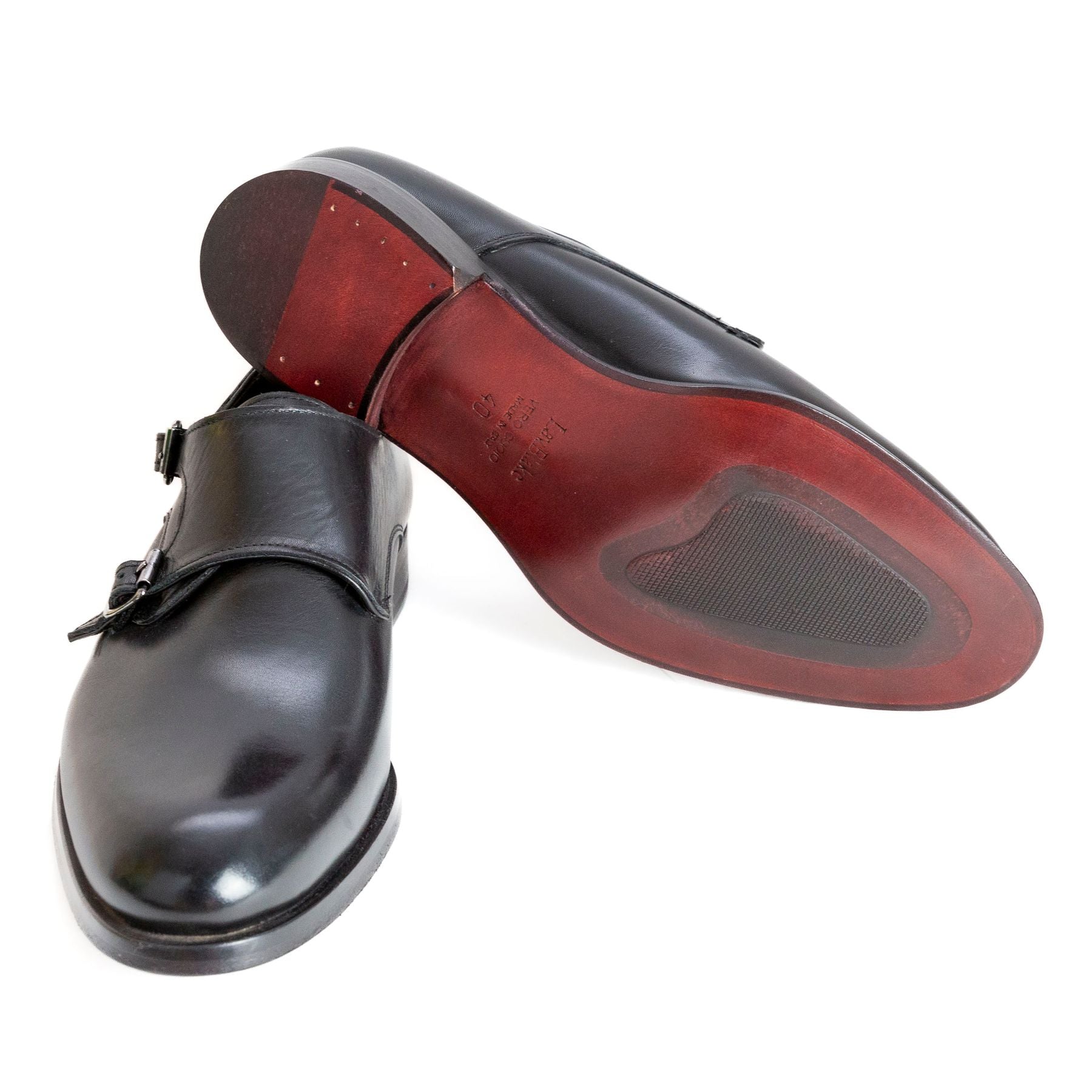 MUSTO doppia fibbia uomo in pelle Montefeltro - Musto Calzature srl