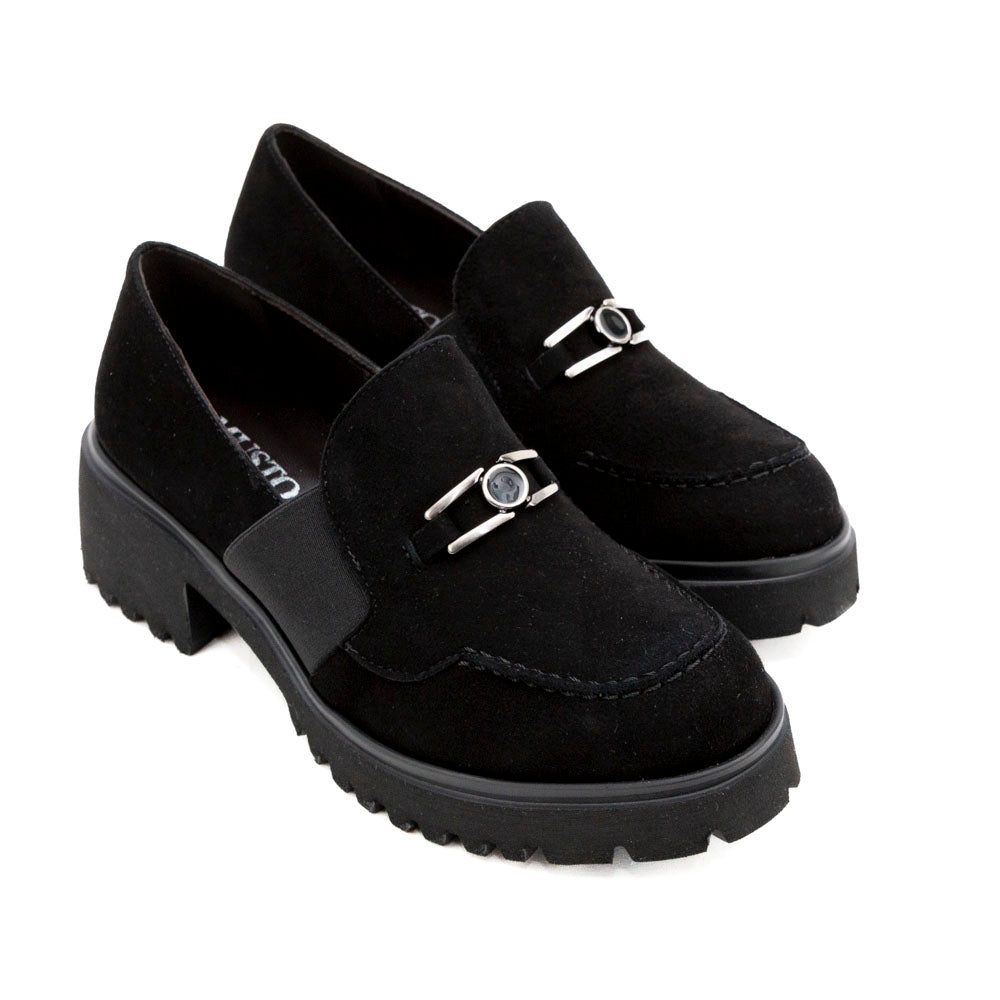 MUSTO Mocassini Camoscio TETI 10255 - Musto Calzature srl