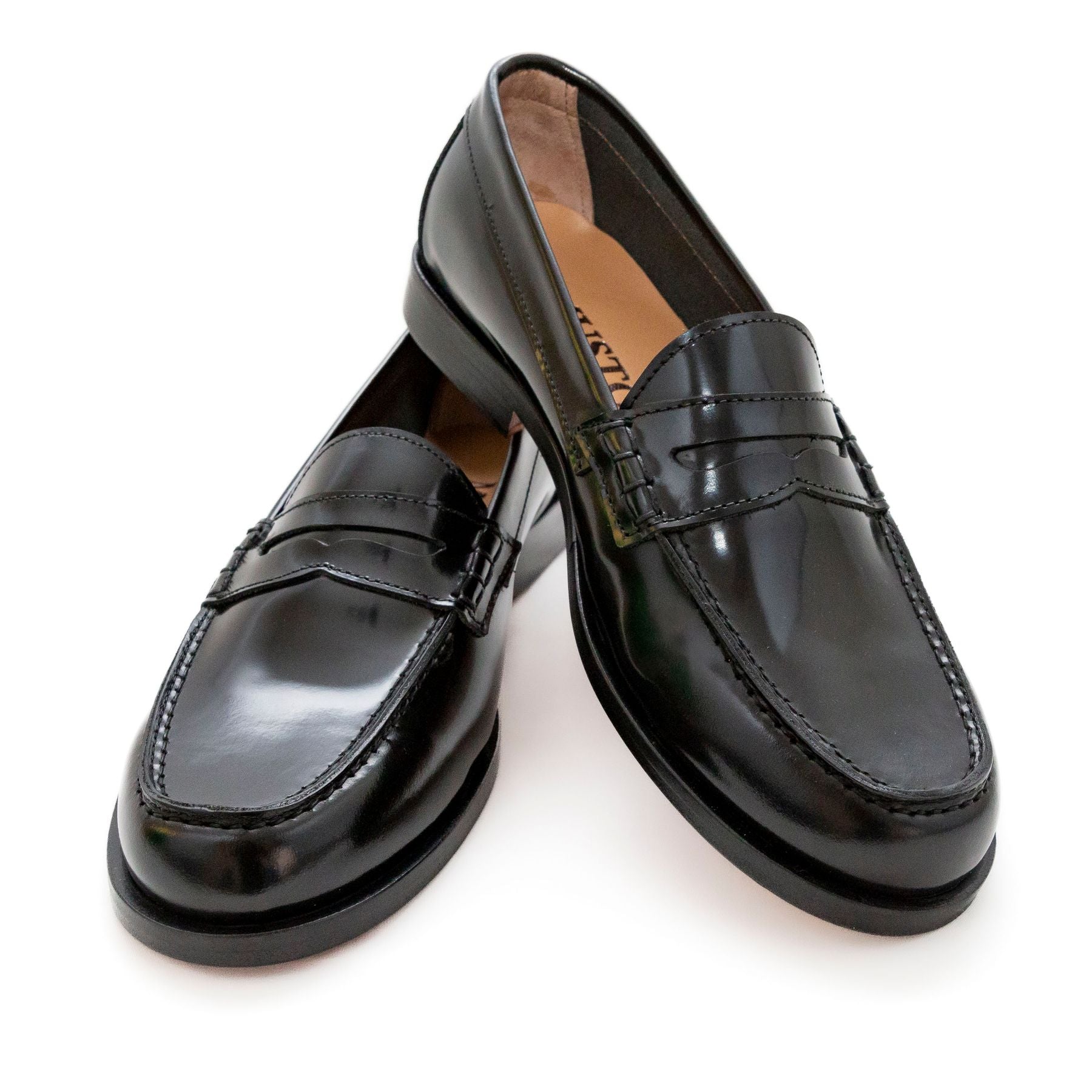 MUSTO Mocassini donna nero pelle made in Italy LUNA - Musto Calzature srl