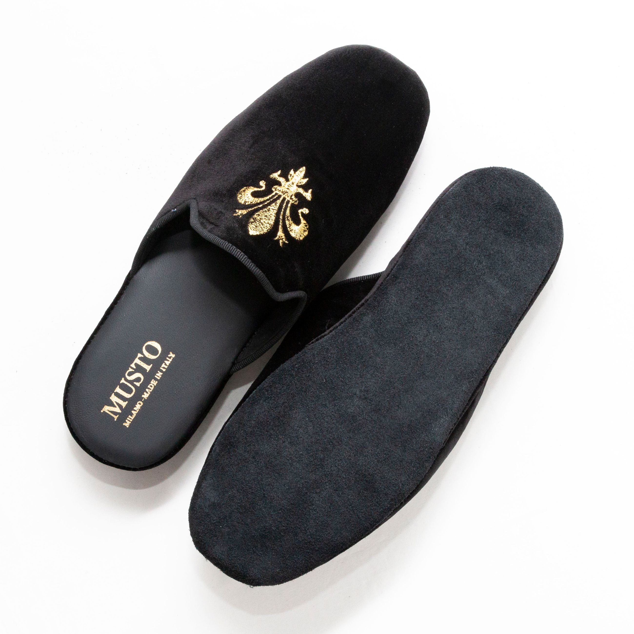 MUSTO Pantofole casa uomo GIGLIO 526/R - Musto Calzature srl