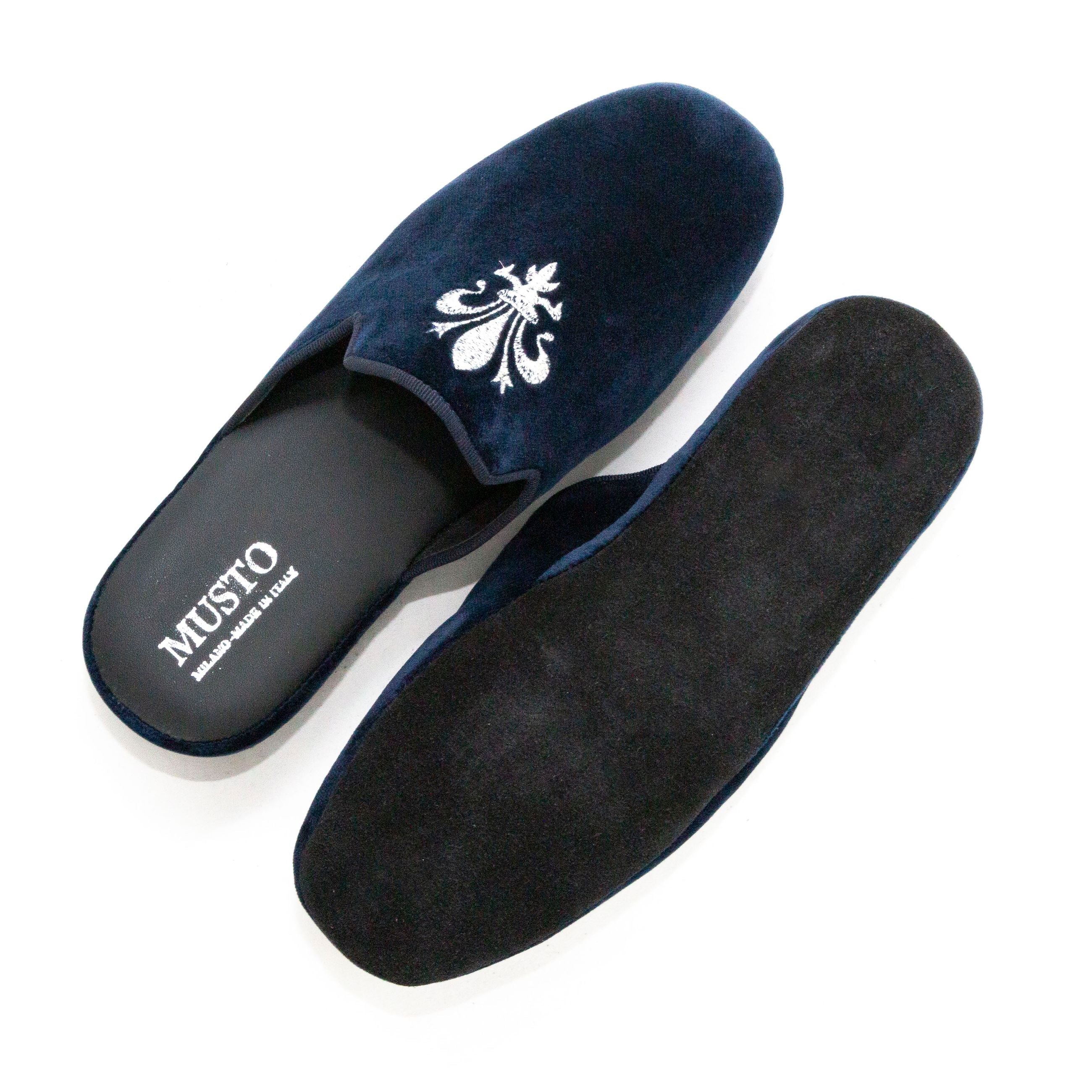 MUSTO Pantofole casa uomo GIGLIO 526/R - Musto Calzature srl