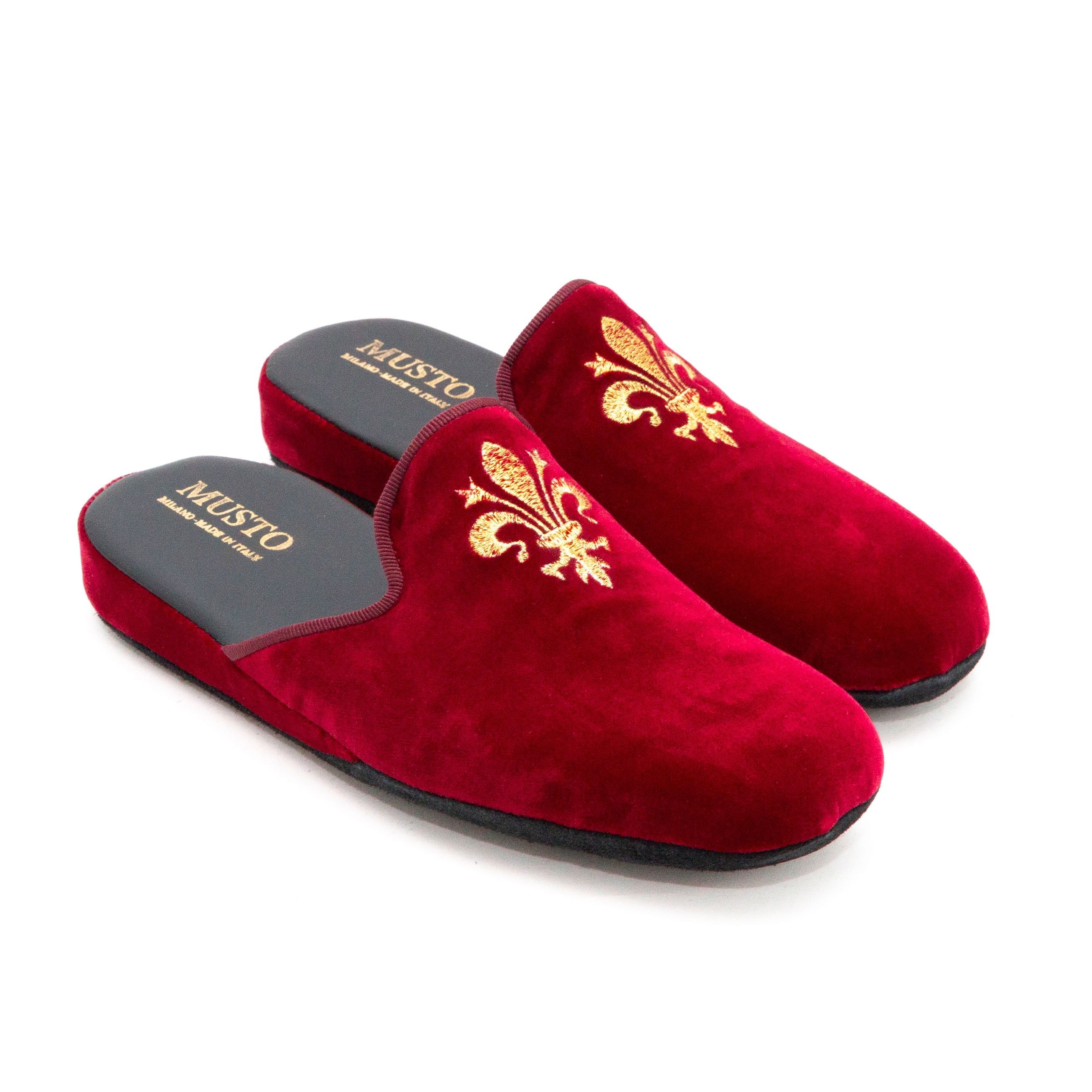 MUSTO Pantofole casa uomo GIGLIO 526/R - Musto Calzature srl