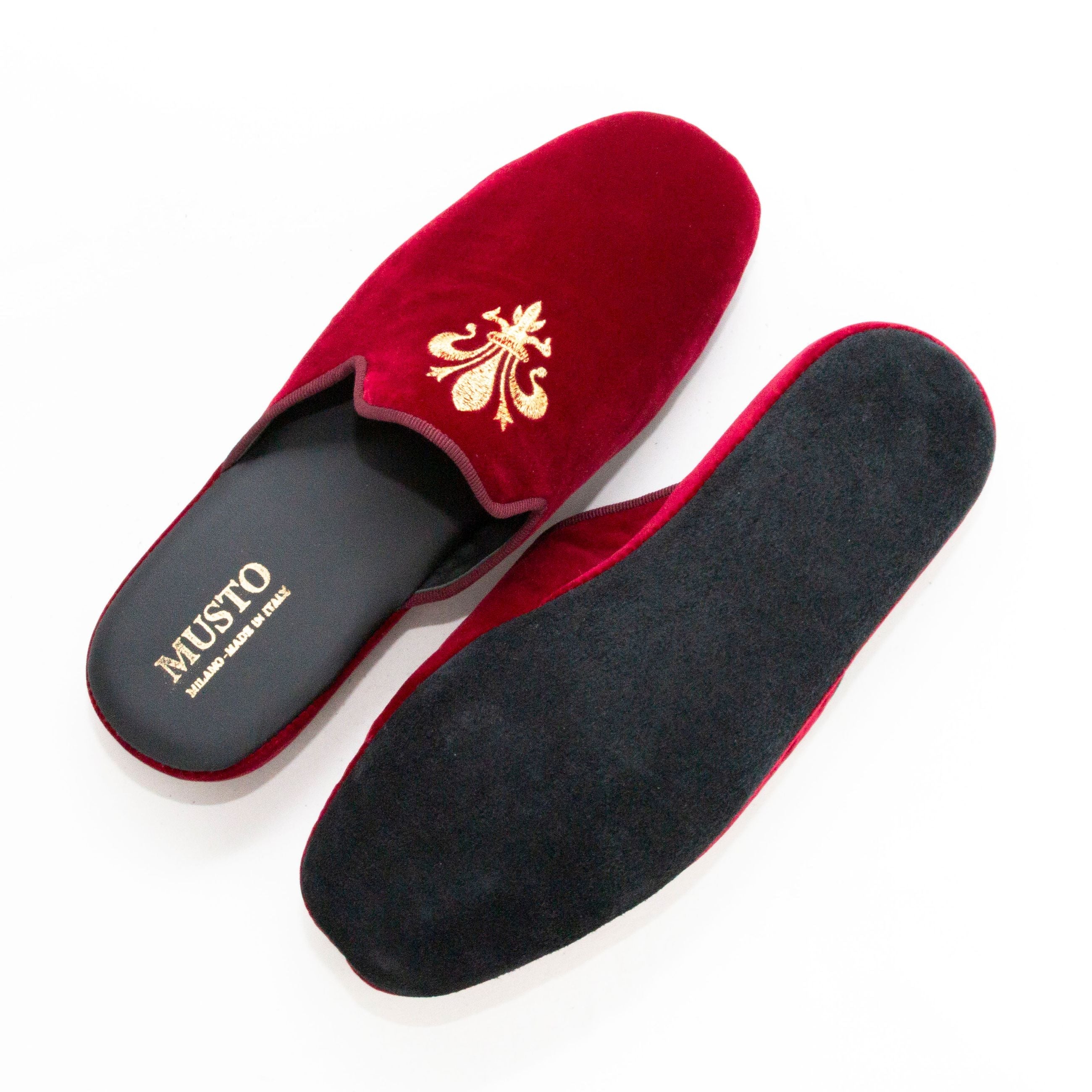 MUSTO Pantofole casa uomo GIGLIO 526/R - Musto Calzature srl