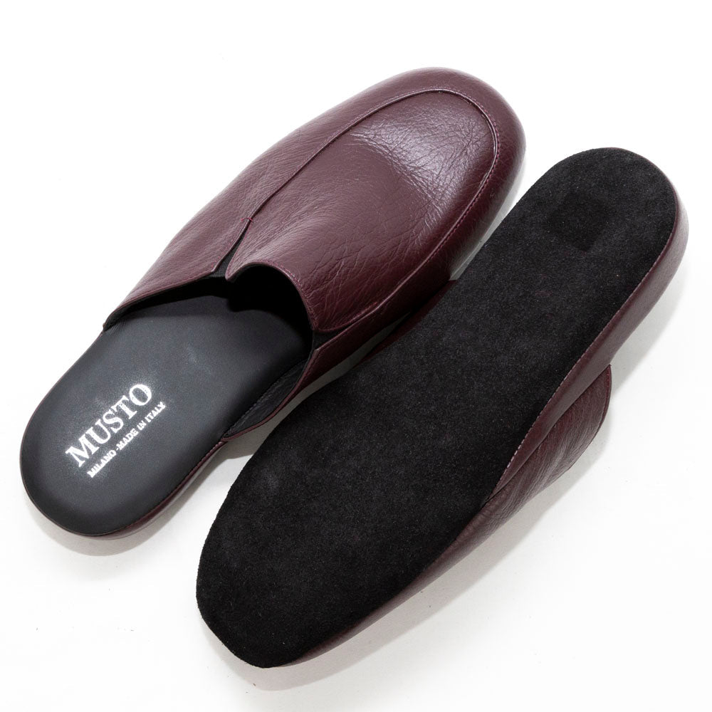 MUSTO Pantofole casa uomo PODESTÀ 547 - Musto Calzature srl