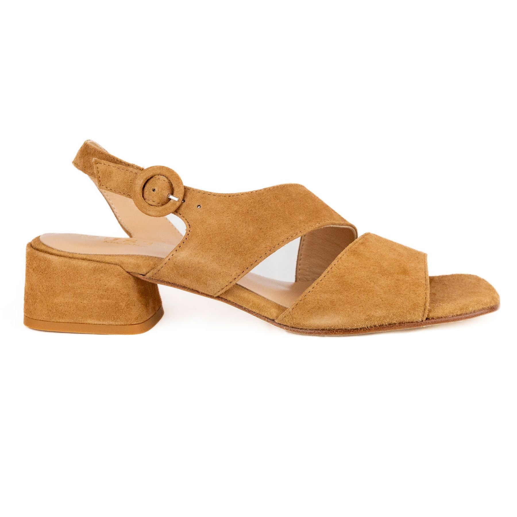 MUSTO Sandali tacco medio Camoscio G631Scam - Musto Calzature srl