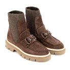 MUSTO Stivaletti camoscio+tessuto CECINA K110T - Musto Calzature srl