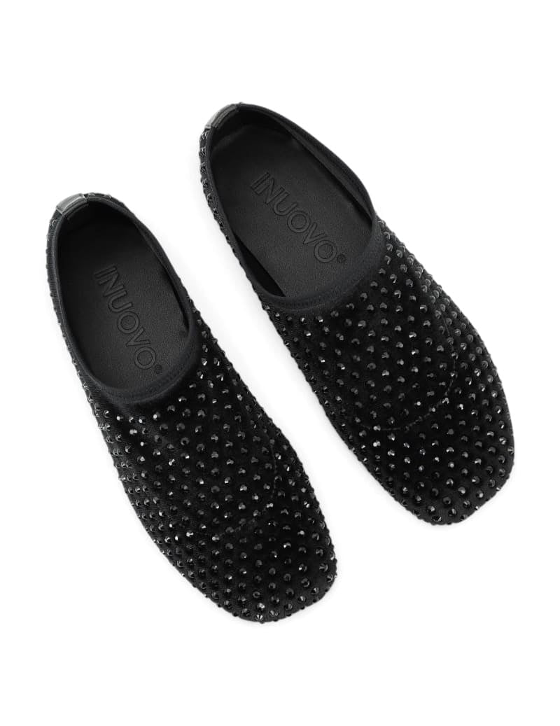 INUOVO Ballerine Velluto DY6015 - Musto Calzature srl