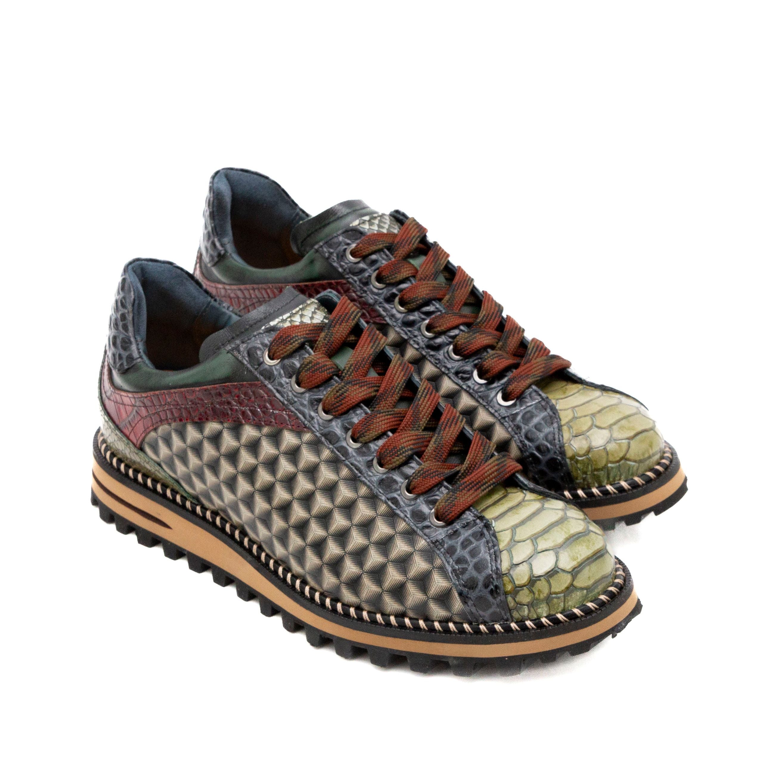 LORENZI Sneakers uomo Pelle 17084 - Musto Calzature srl