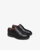 NeroGiardini stringate da uomo in pelle con dettaglio wilson - Musto Calzature srl