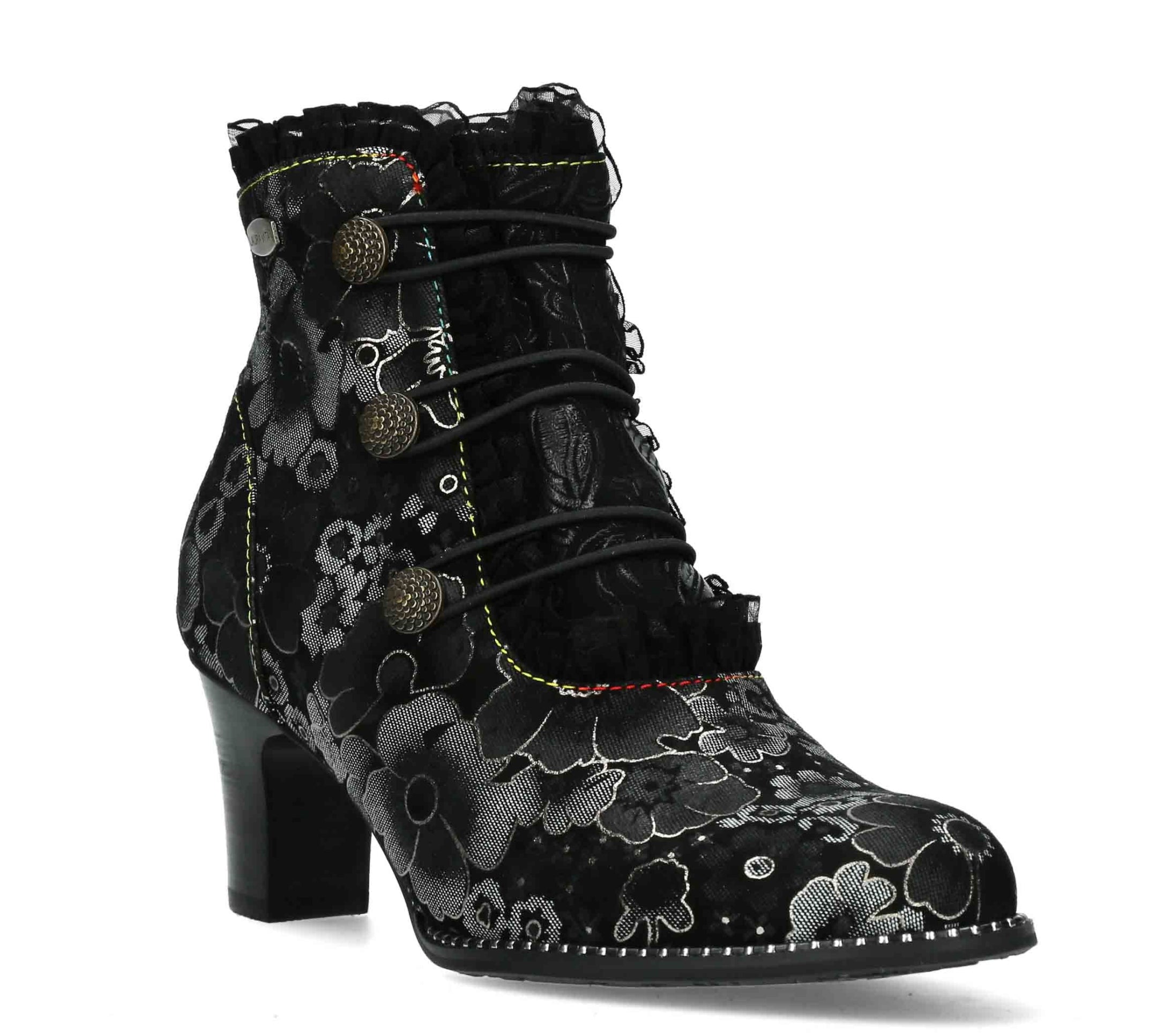 LAURA VITA Stivaletti pelle e tessuto ELCODIEO 224 - Musto Calzature srl