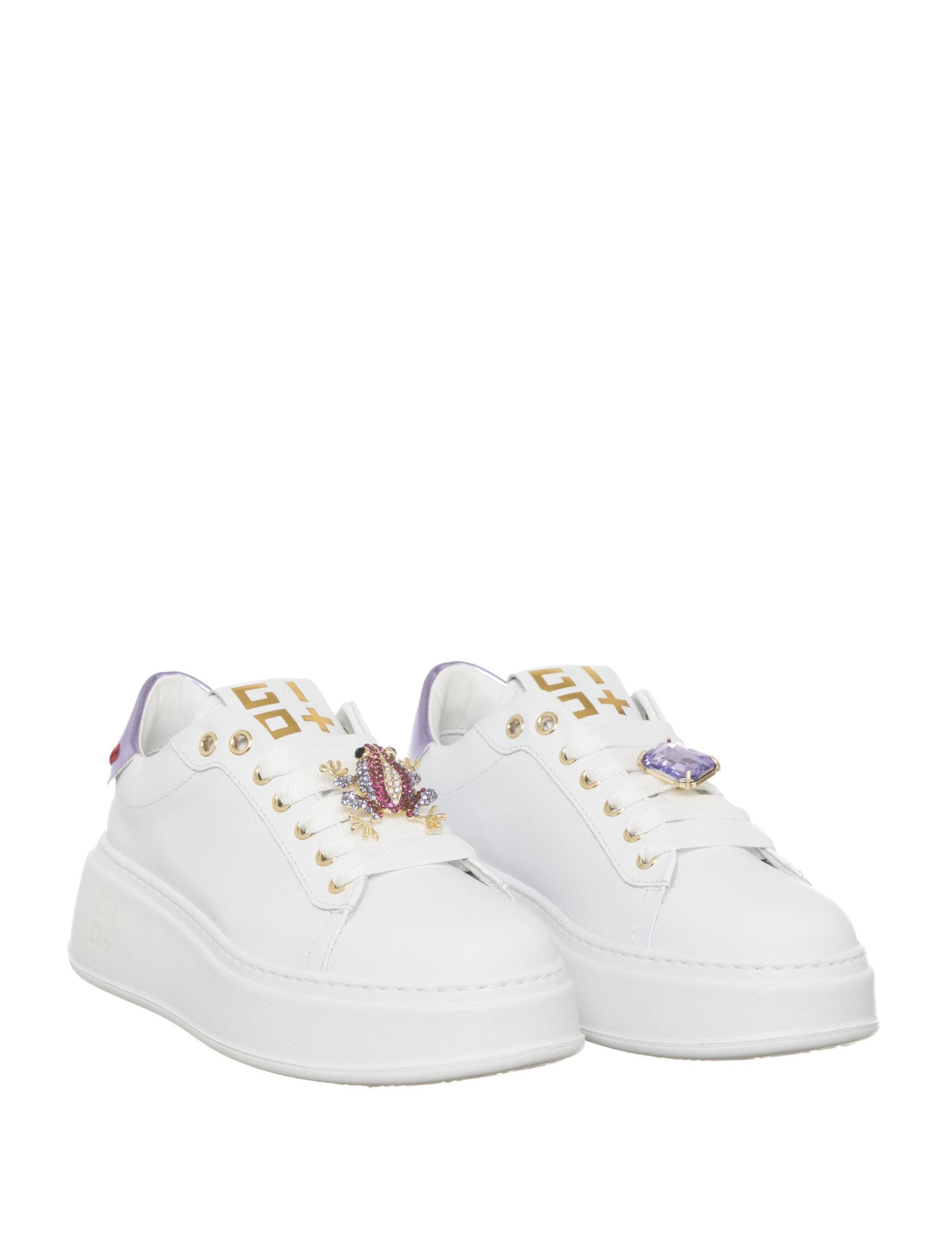GIO + sneakers donna con platform in pelle JEANNETTE - Musto Calzature srl