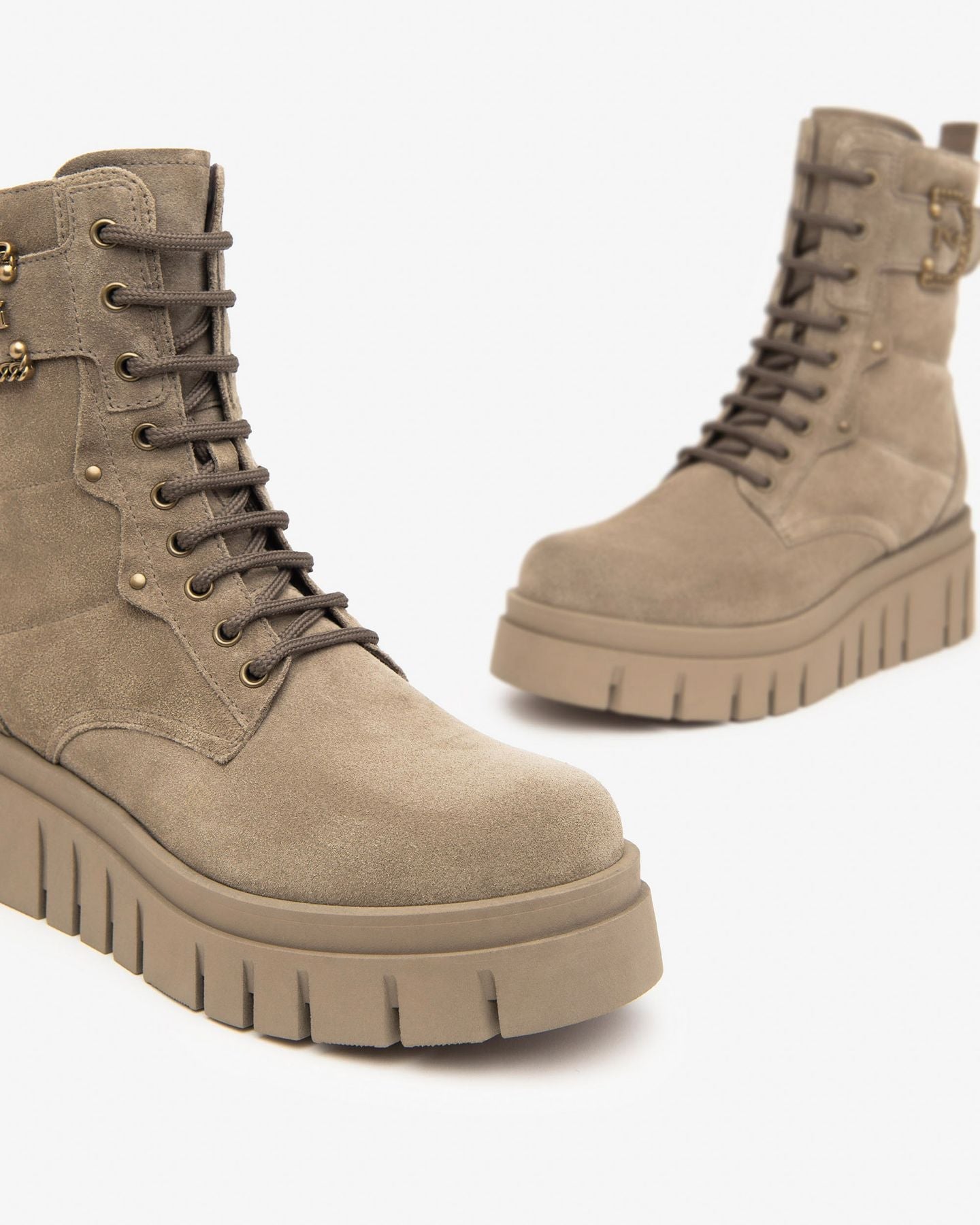 NEROGIARDINI Anfibi Camoscio I411921D - Musto Calzature srl