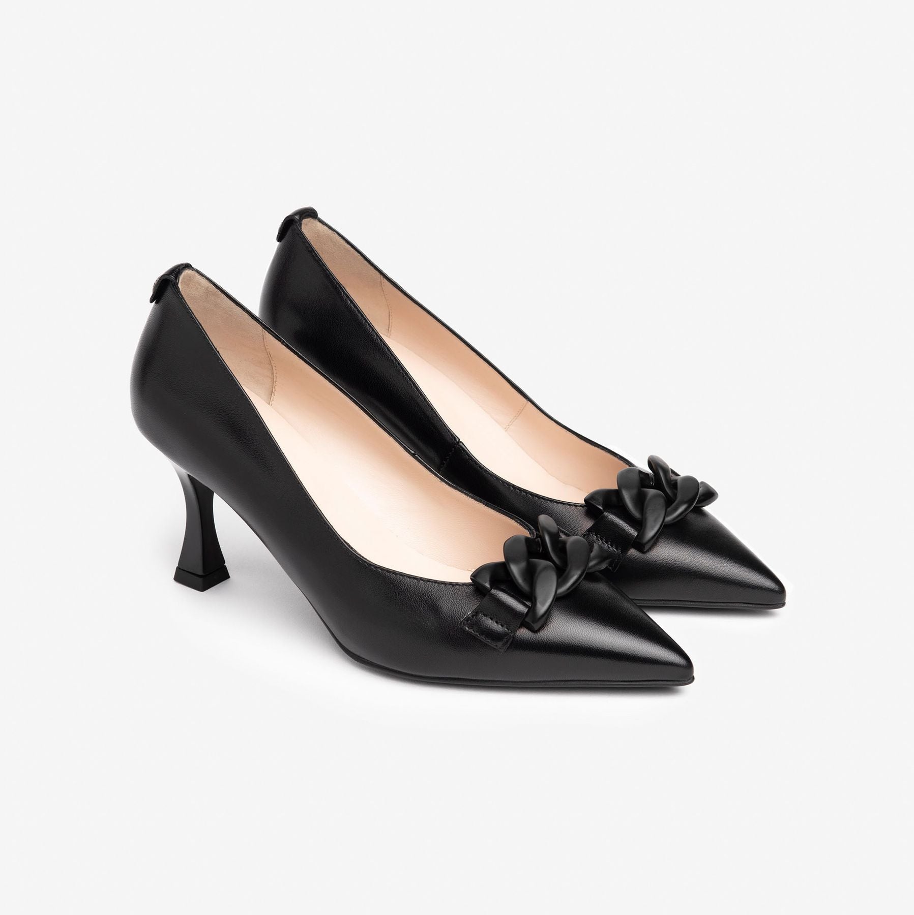 NEROGIARDINI Decolletè tacco basso NAPPA I205584DE - Musto Calzature srl