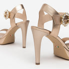 NEROGIARDINI Sandali tacco alto PELLE LAMINATA E410101DE - Musto Calzature srl