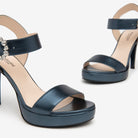 NEROGIARDINI Sandali tacco alto PELLE LAMINATA E410101DE - Musto Calzature srl