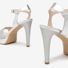 NEROGIARDINI Sandali tacco alto PELLE LAMINATA E410102DE - Musto Calzature srl