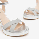 NEROGIARDINI Sandali tacco alto PELLE LAMINATA E410102DE - Musto Calzature srl