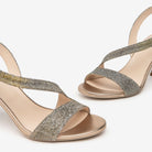 NEROGIARDINI Sandali tacco medio TESSUTO E410124DE - Musto Calzature srl