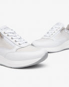 NEROGIARDINI Sneakers pelle e tessuto E512930D - Musto Calzature srl