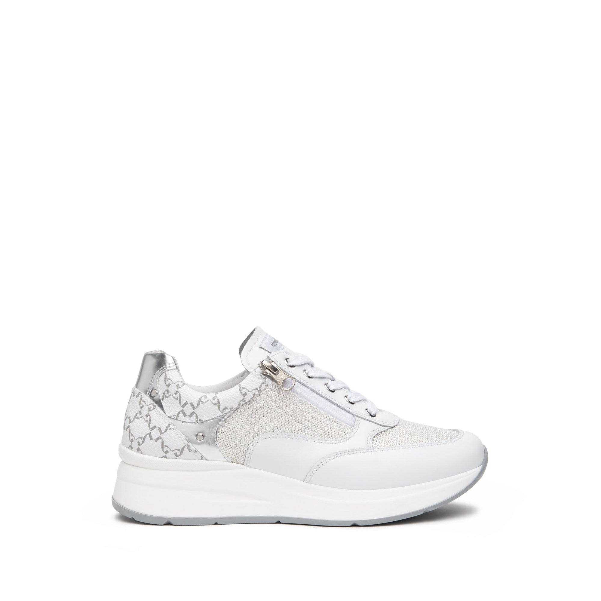 NEROGIARDINI Sneakers pelle e tessuto E512930D - Musto Calzature srl