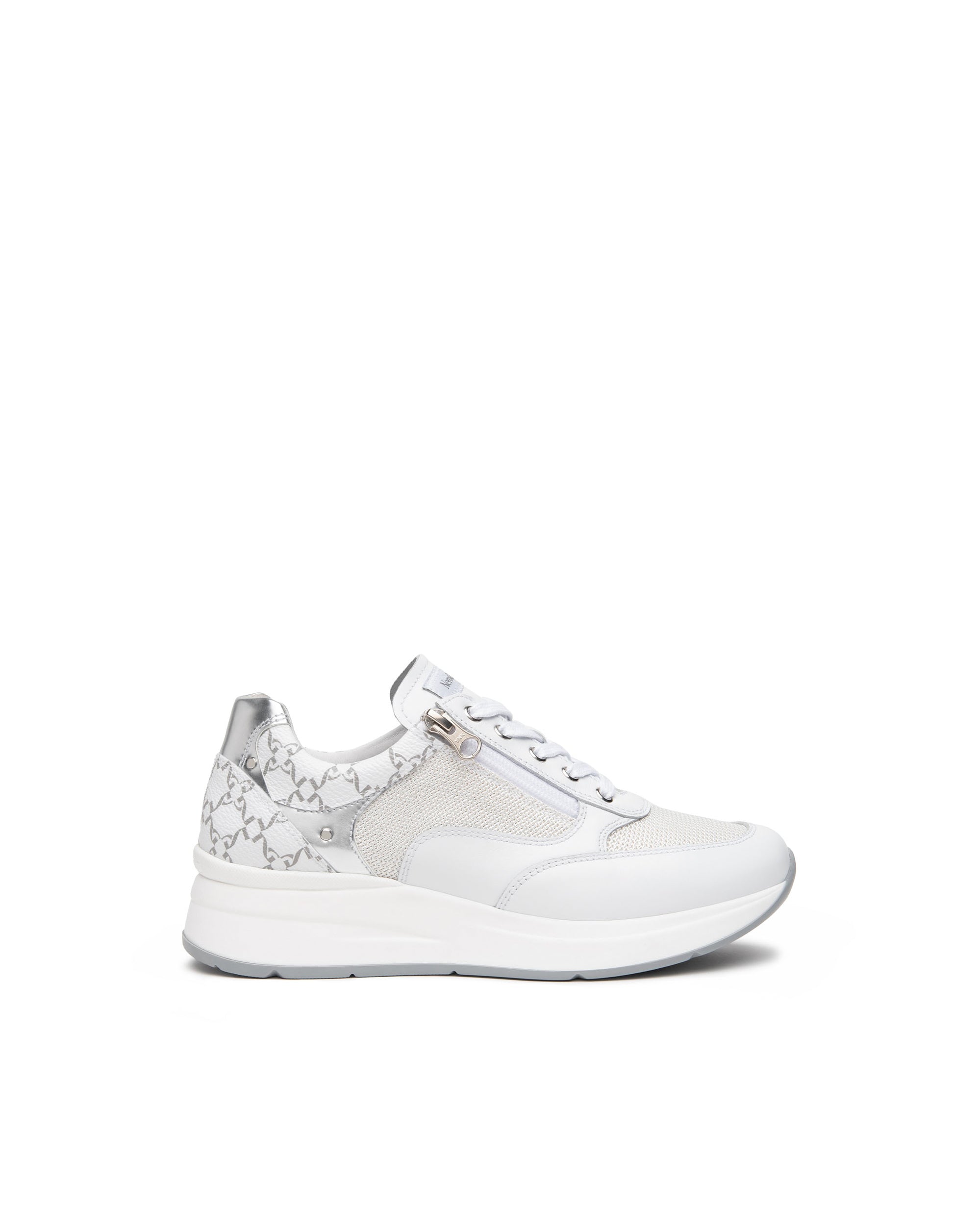 NEROGIARDINI Sneakers pelle e tessuto E512930D - Musto Calzature srl