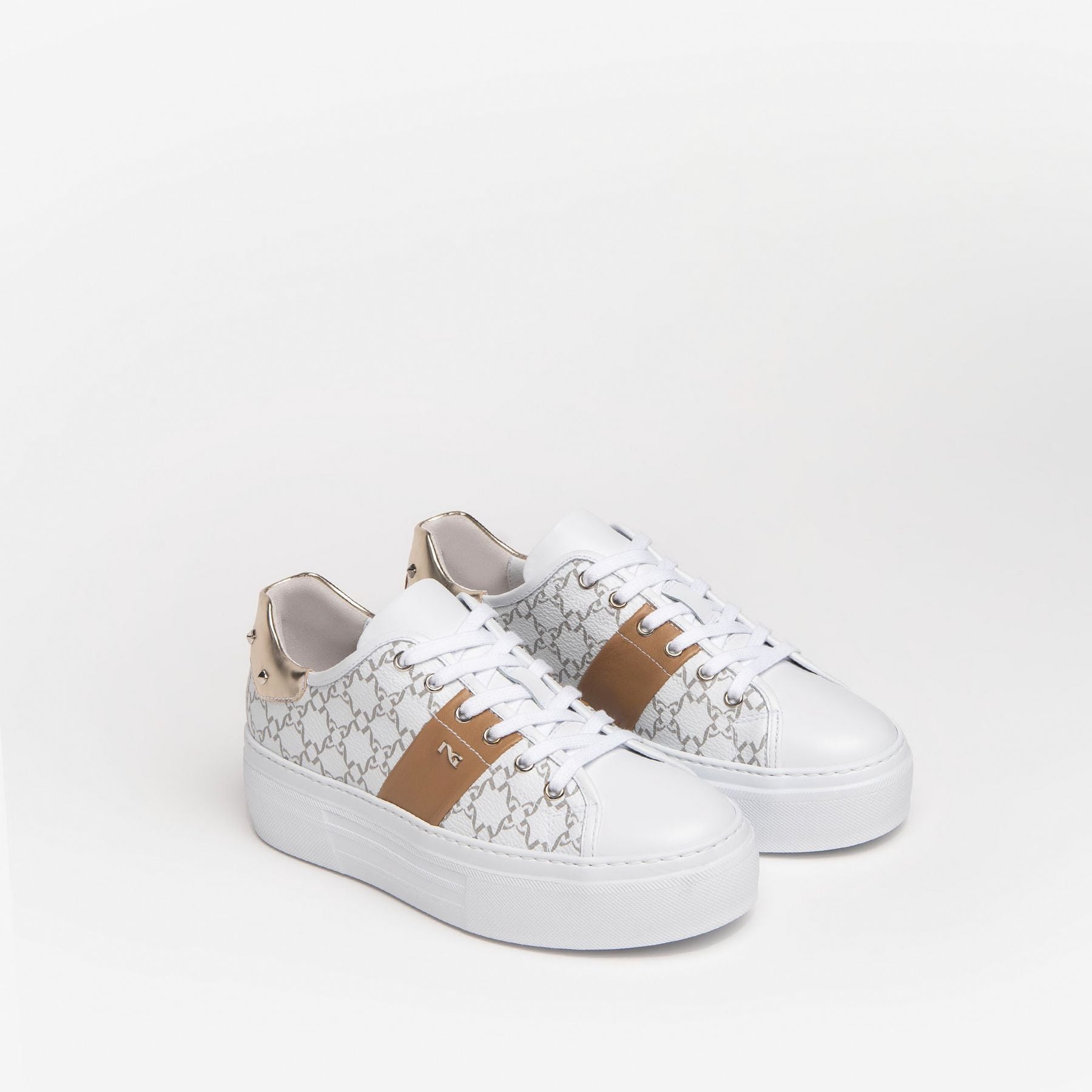 NEROGIARDINI Sneakers PELLE LOGATA E306531D - Musto Calzature srl