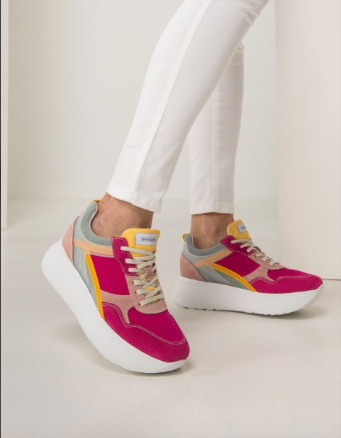 NEROGIARDINI Sneakers pelle+camoscio E306382D - Musto Calzature srl