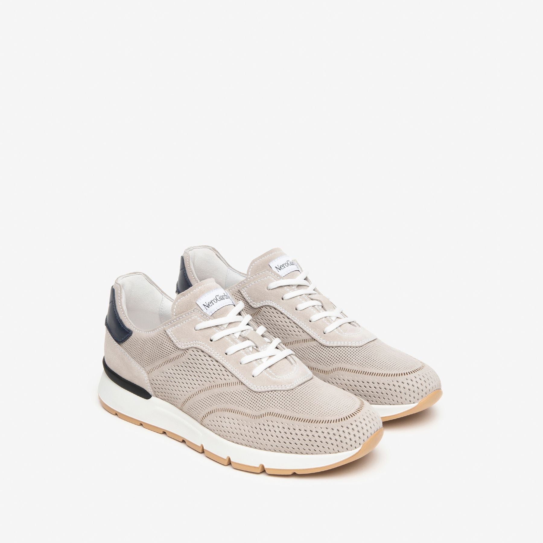 NEROGIARDINI Sneakers uomo Camoscio E400190U - Musto Calzature srl